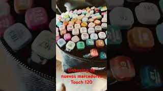 Unboxing de marcadores touch 120 piezas