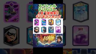 スペシャルデリバリー人気デッキランキング‼️ 【クラロワ】 #shorts #クラロワ