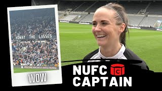 NUFC captain Brooke Cochrane on her announcement.....
