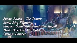 Ishq kameena  shah rukh Khan and aishwarya rai video song full hd