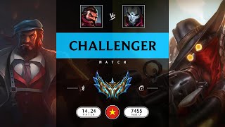 Challenger Match: Super Graves vs Super Jhin - VN server Patch 14.24