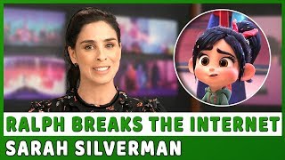 RALPH BREAKS THE INTERNET | On-studio visit with Sarah Silverman \