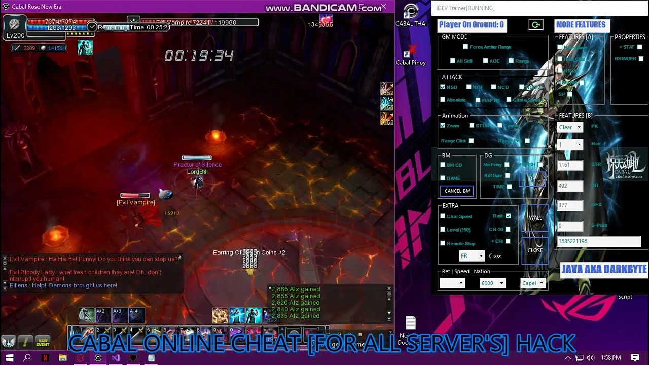 Cabal Online Cheat For All Server S Hack V2 Youtube
