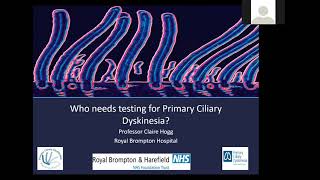 Primary Ciliary Dyskinesia: Professor Claire Hogg | PaeCH Teaching for Trainees