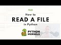 Read from a file in Python