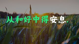 2023.09.09 主日崇拜｜从和好中得安息｜刘淑敏传道