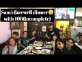 Sam's farewell dinner with 10B(incomplete) | PaulyPlayz Vlogz 03/09/2022