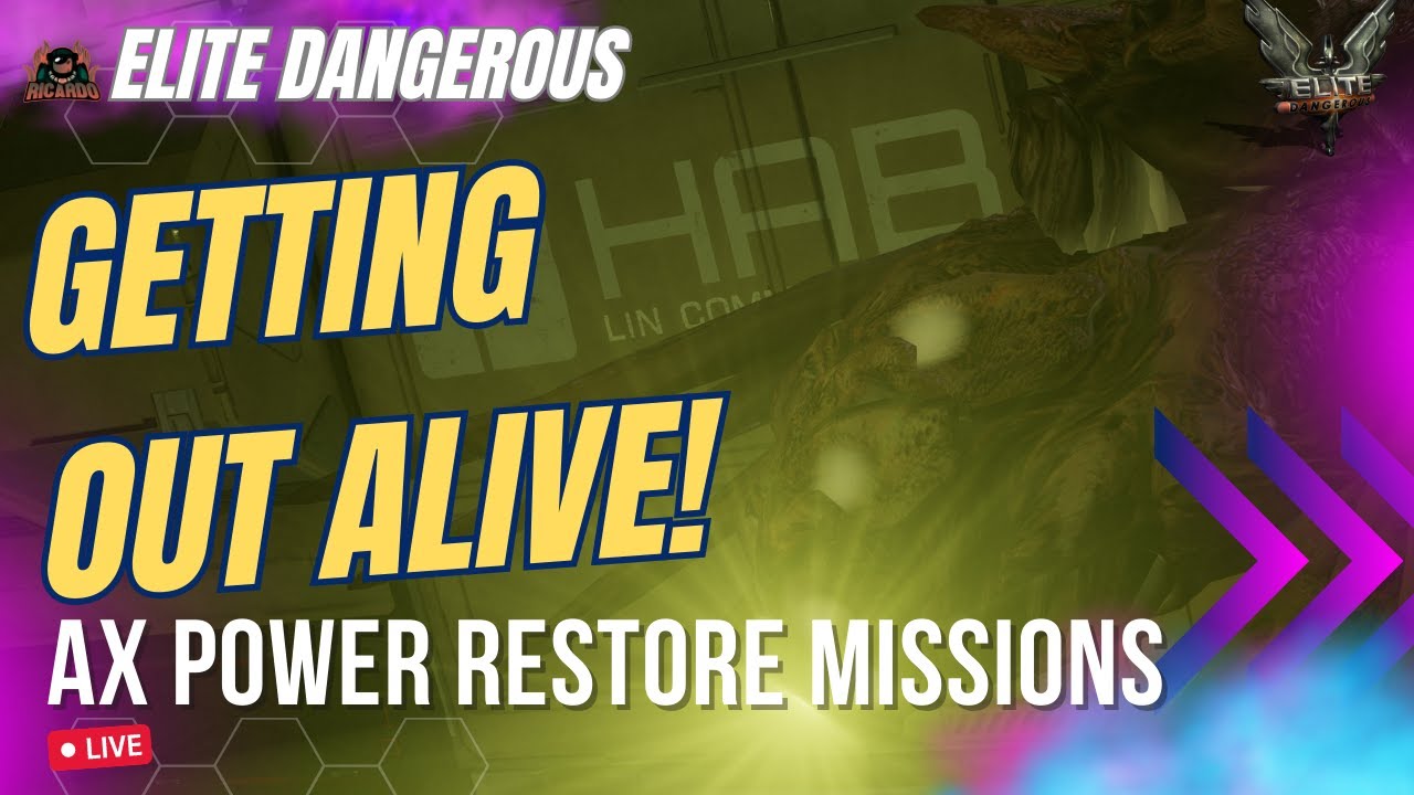 Have A Blast With AX Power Restore Missions In Elite Dangerous! - YouTube