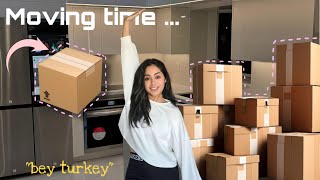 Country moving vlog📦|  جا وقت الرحيل و الروينة