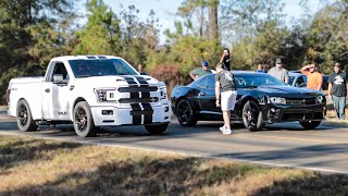 Taking my Truck Back Road Street Racing!