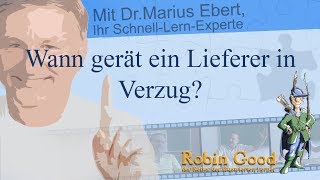 Wann gerät ein Lieferer in Verzug?