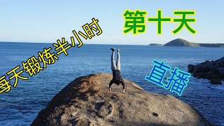 每天半小时运动健身日记 从零开始徒手自重健身第10天 . Convict Conditioning. At home 30 minutes workout vlog day 10