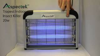 ASPECTEK Powerful 20W Electronic Indoor Insect Killer, Bug Zapper, Fly Zapper, Insect Killer