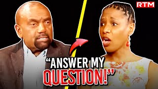 Woke Guest Who Can't Answer Simple Question Gets GRILLED by Jesse Lee Peterson