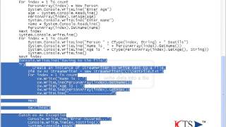 VB NET Array File and Exception Handling Tutorial| VB.NET Tutorial