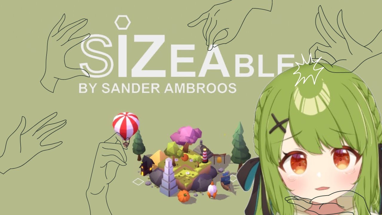 【Sizeable】世界の形が変えられる?!いっぱい触って探し物を見つけよう!#2【杜琴みんと/Vtuber】