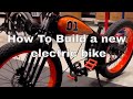 How to build a new electric bike with a vintage moped design | e - Bike custom