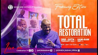 Apostle Suleman LIVE: TOTAL RESTORTATION🔥 || WWN #Day 6 - February Edition || 10th Feb. 2025