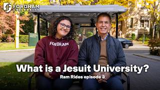 What Makes a Jesuit Education Different? ft. Fr. John Cecero | Ram Rides Ep. 3 | Fordham University