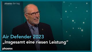 Oberst a.D Jörg Trauboth zum Abschluss des Luftwaffen-Manövers \