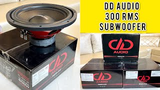 Planning For A Subwoofer?? DD Audio Redline RL SW-12 | Mono Amplifer | 300 RMS