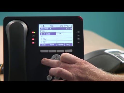 Transfer call to voicemail on an Avaya handset Transfer call to voicemail on an Avaya handset