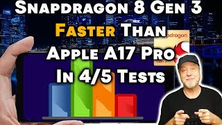 Snapdragon 8 Gen 3 vs Apple A17 Pro vs Snapdragon 8 Gen 2 vs Dimensity 9200 vs Tensor G3