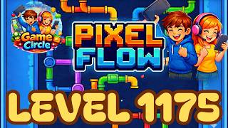 Pixel flow© - Level 1175 - solution - walkthrough