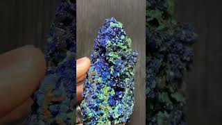 Azurite Crystals with Malachite - DallasStoneworks.com #Azurite #malachite #crystals