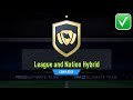 FIFA 22 LEAGUE AND NATION HYBRID SBC - CHEAPEST METHOD *ALL GOLD PLAYERS* (SBC COMPLETED & PACKS)