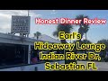 Earl's Hideaway Lounge Sebastian Florida Restaurant #review