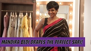 Mandira Bedi Shows You How To Drape The Perfect Sari | MissMalini