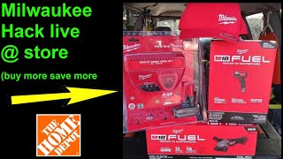 Milwaukee Hack Live In Store Home Depot