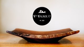 The Walnut Winged Bowl | Woodturning