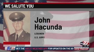 We Salute You: John Hacunda