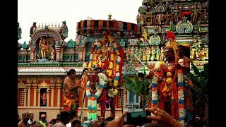 பழனி முருகன் சூரனை வதம் செய்யும் நிகழ்வு Soorasamharam Of Kanda Sashti Festival 2018 At Palani