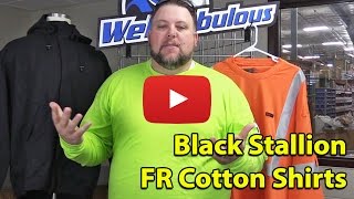 Revco Black Stallion Flame Resistant Cotton Long-sleeve T-Shirts