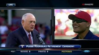 04/23/2012:  Ivan Rodriguez Retirement Ceremony