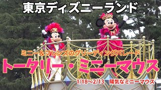 トータリー・ミニーマウス　テーマ：陽気なミニーマウス　東京ディズニーランド