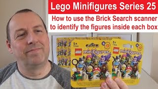 Lego Minifigures Series 25 - How to identify the figure inside the box