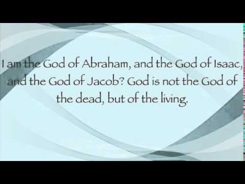 King James Version Bible Matthew 22 32 - YouTube