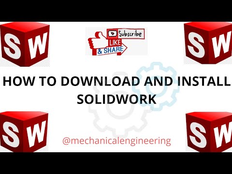 How To Download And Install Solidwork - YouTube