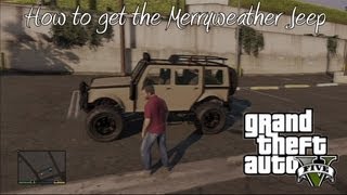 Gta 5 Merryweather Jeep Location