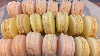 Macarons -Reteta Macaron Super Metoda Italian Meringue-How to make Macarons Italian Meringue Metod -