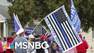 Trump Hypocrisy Exposed: MAGA Fans Shred 'Blue Lives Matter' Rhetoric At Riot | The Beat With Ari