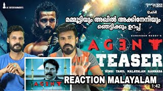 Agent Official Teaser Reaction Malayalam | Mammootty | Akhil Akkineni | Entertainment Kizhi