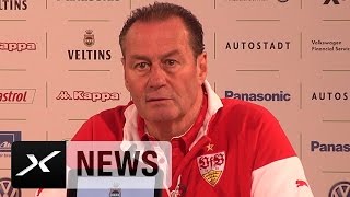 Huub Stevens: "Es wird enger und enger" | VfL Wolfsburg - VfB Stuttgart 3:1