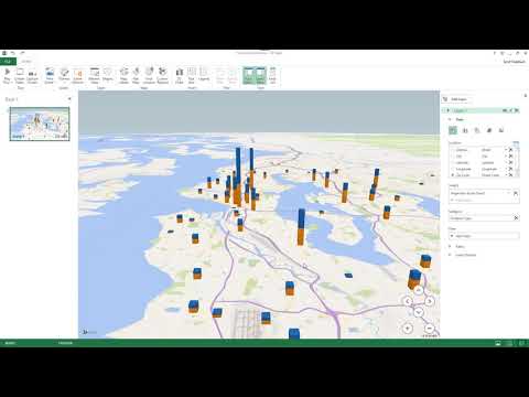 Используйте 3D-карты в Excel — создавайте красивые диаграммы на картах