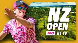 2025 New Zealand Open |  FPO RD1 F9 | Handley, Weatherman, Donnecke, Choceck