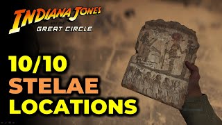 Belongs in a Museum - Find Stelae | Gizeh: All 10 Stele Locations | Indiana Jones \u0026 Great Circle